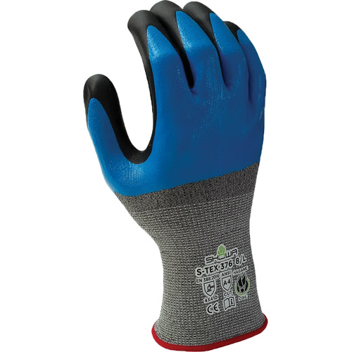 376 Cut-Resistant Gloves, 6/Small, Nitrile/Foam Nitrile Coating, 13 Gauge, Polyester/Stainless Steel Shell Les Fournitures Industrielles Méga