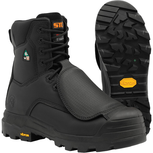 Vulcan Work Boots with External Metguard, Leather, Size 7, Impermeable Les Fournitures Industrielles Méga