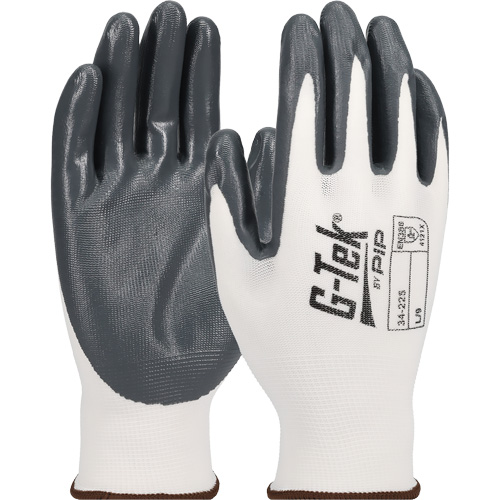 G-Tek&reg; Economy Seamless Knit Glove, X-Small, Nitrile Coating, 13 Gauge, Nylon Shell Les Fournitures Industrielles Méga