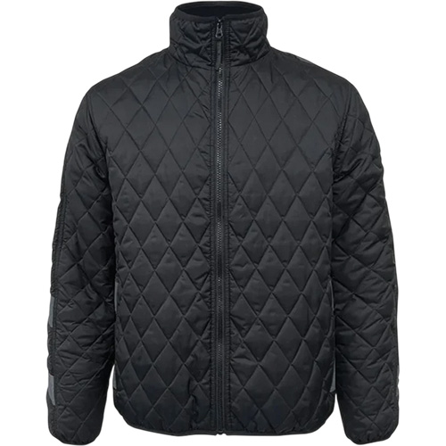 405BK Thermolite Freezer Jacket, Men's, 2X-Large, Black Les Fournitures Industrielles Méga