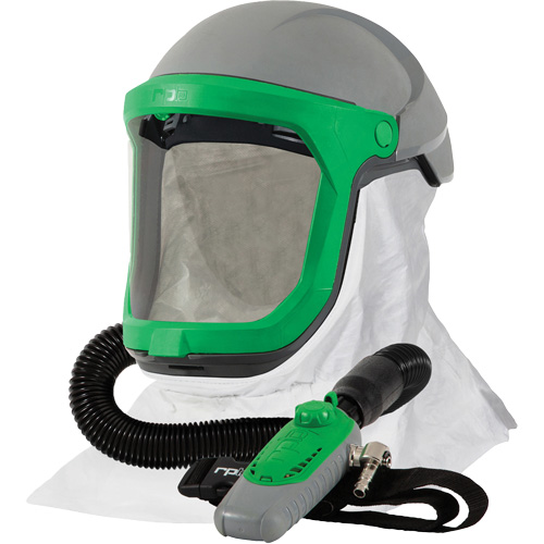 Respirateur Z-Link avec cape &agrave; l'&eacute;paule Tychem 4000 & C40, Respirateur &agrave; masque/Masque de soudage Les Fournitures Industrielles Méga
