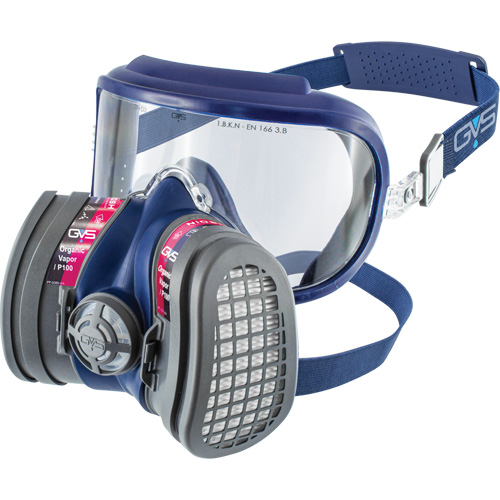 Respirateur &agrave; profil bas Elipse Integra OV-P100 NIOSH avec filtres de rechange, &eacute;lastom&egrave;re/Thermoplastique, Petit/Moyen Les Fournitures Industrielles Méga