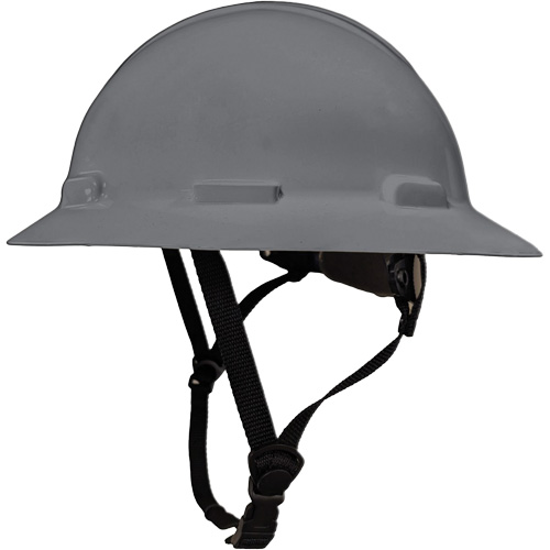 Casque de s&eacute;curit&eacute; &agrave; bordure compl&egrave;te LIDGUARD avec mentonni&egrave;re, R&eacute;pond aux normes CSA type 2, Suspension Rochet, Ventil&eacute; Les Fournitures Industrielles Méga