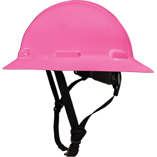 LIDGUARD&reg; Full Brim Hardhat with Chinstrap, Meets CSA Type 1, Ratchet Suspension, Vented Les Fournitures Industrielles Méga