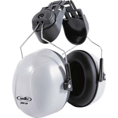 Cache-oreille SEALTEC de s&eacute;rie 500 avec bras doubles en acier inoxydable, Fixation pour casque, 29 dB NRR dB Les Fournitures Industrielles Méga