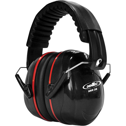 Cache-oreille SEALTEC de s&eacute;rie 500 avec bras doubles en acier inoxydable, Bandeau repliable, 26 dB NRR dB Les Fournitures Industrielles Méga