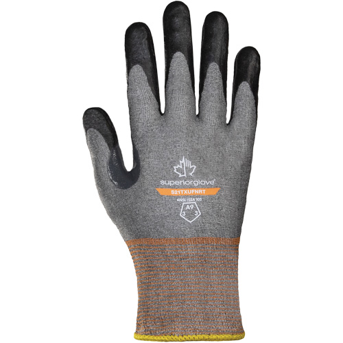 Dexterity Pro S21TXUFNRT Ultra-Thin Gloves, 5, 21 Gauge, Foam Nitrile Coated, ASTM ANSI Level A9 Les Fournitures Industrielles Méga