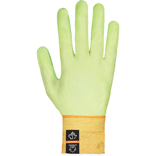 Gants ultra-fins haute visibilit&eacute; r&eacute;sistants &agrave; la coupe Dexterity Max, Taille 11, Rev&ecirc;tement Mousse de nitrile, Enveloppe en TenActiv, ASTM ANSI niveau A6 Les Fournitures Industrielles Méga