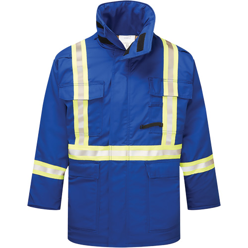 Parka de 9 oz isol&eacute; Avenger, style 3215, Hommes, T-petit, Bleu Les Fournitures Industrielles Méga