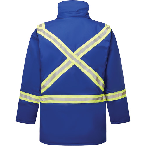 Parka de 9 oz isol&eacute; Avenger, style 3215, Hommes, T-petit, Bleu Les Fournitures Industrielles Méga