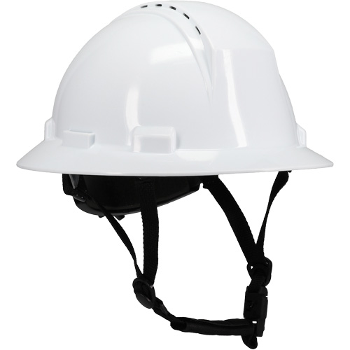 Casque de s&eacute;curit&eacute; &agrave; bord complet Kilimanjaro avec coque en PEHD, R&eacute;pond aux normes CSA type 2, Suspension Rochet, Ventil&eacute; Les Fournitures Industrielles Méga