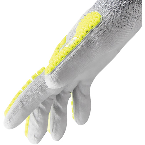 Gants antichocs Helix 3013IMP, 9/Grand, Paume en PEHP, Poignet &eacute;lastique Les Fournitures Industrielles Méga