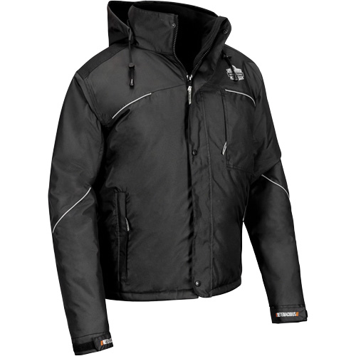 N-Ferno&reg; Winter Work Jacket, Men's/Women's, 2X-Large, Black Les Fournitures Industrielles Méga