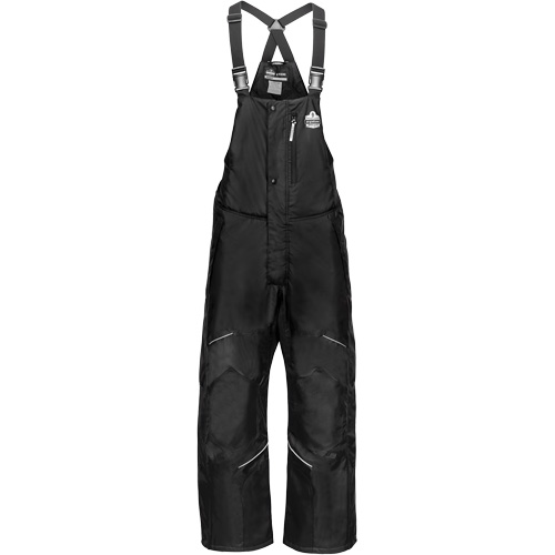 N-Ferno&reg; Insulated Bib Overalls, Men's/Women's, Medium, Black Les Fournitures Industrielles Méga