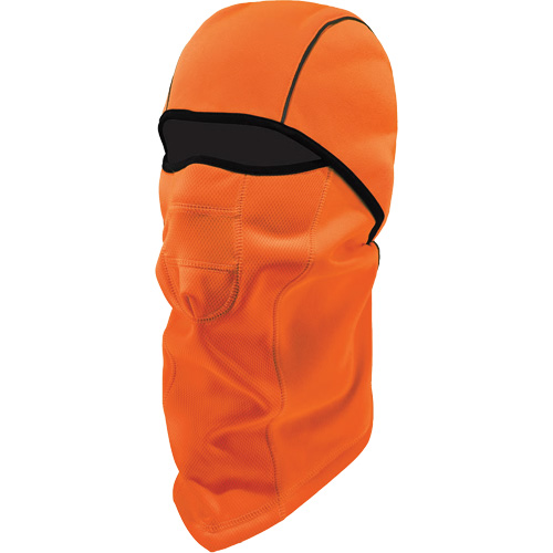 N-Ferno&reg; Wind-Proof & Hinged Balaclava Face Mask, Fleece, Orange Les Fournitures Industrielles Méga