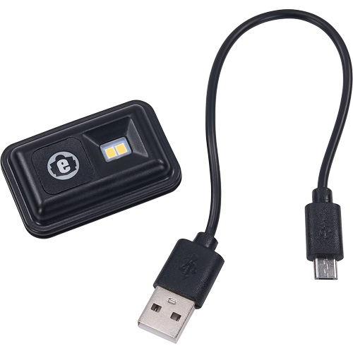 Calotte d'hiver N-Ferno avec lumi&egrave;re DEL rechargeable, Doublure en Molleton, Taille unique, Noir Les Fournitures Industrielles Méga