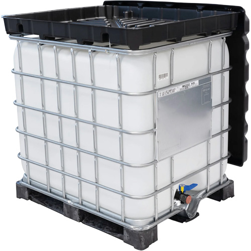 Full Size 30 Gal. Black Chemically-Resistant Polyethylene Funnel Les Fournitures Industrielles Méga