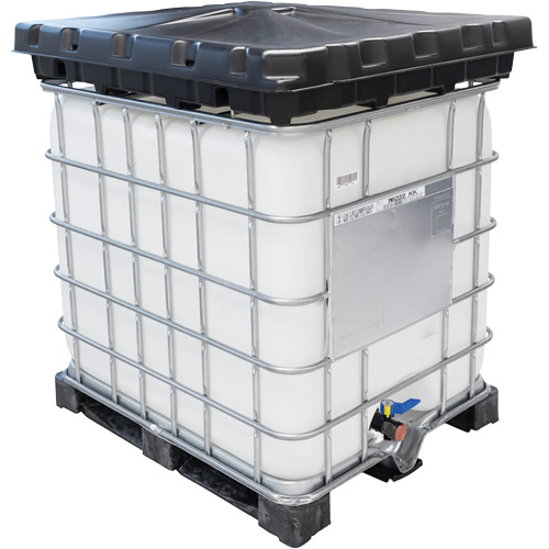 Full 30 Gal. Black IBC Funnel Kit Les Fournitures Industrielles Méga