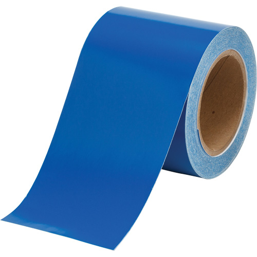 Pipe Marker Tape, 90', Blue Les Fournitures Industrielles Méga