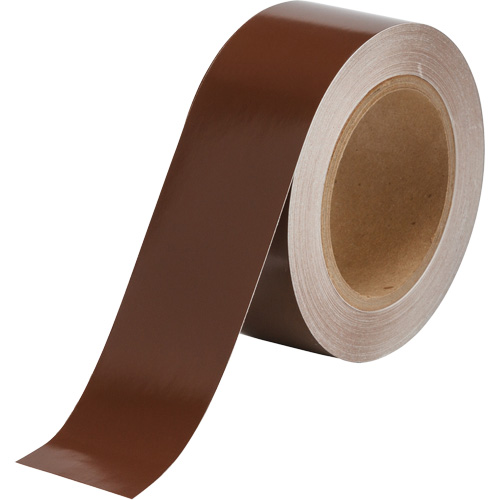 Pipe Marker Tape, 90', Brown Les Fournitures Industrielles Méga