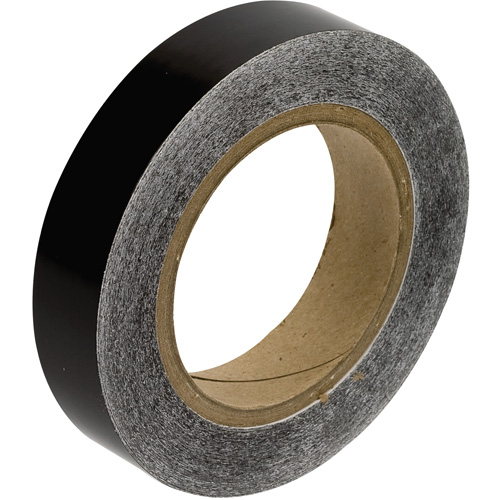 Pipe Marker Tape, 90', Black Les Fournitures Industrielles Méga