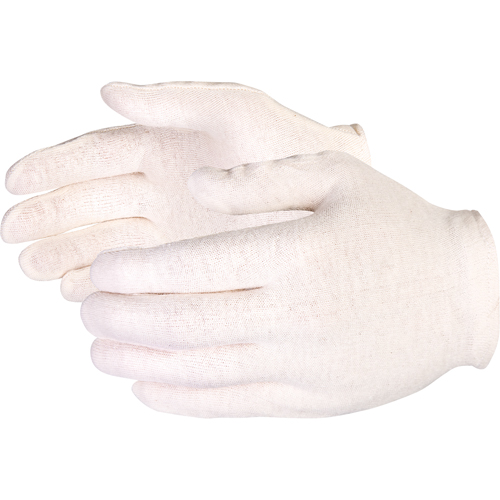 Gant d'inspection pour femmes, Poly/coton, Poignet &agrave; ourlet, Dames Les Fournitures Industrielles Méga