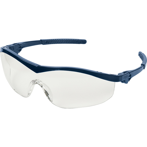 Storm&reg; Safety Glasses, Clear Lens, Anti-Scratch, ANSI Z87+ Les Fournitures Industrielles Méga