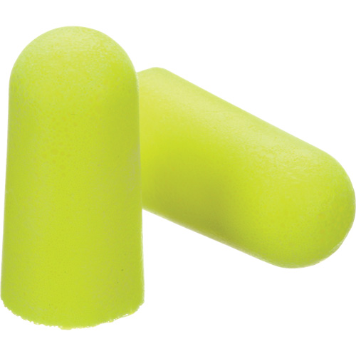 E-A-Rsoft Yellow Neon Earplugs, Bulk - Polybag Les Fournitures Industrielles Méga