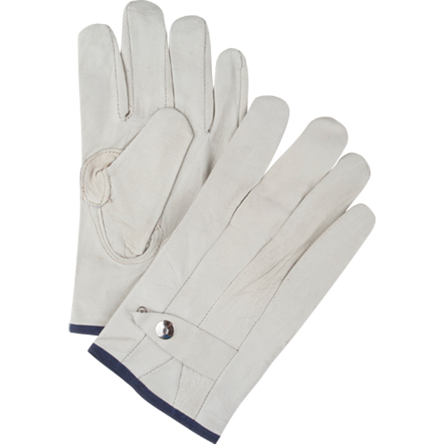 Gants de cordeur d'usage standard, T-Grand, Paume Cuir fleur de vache Les Fournitures Industrielles Méga