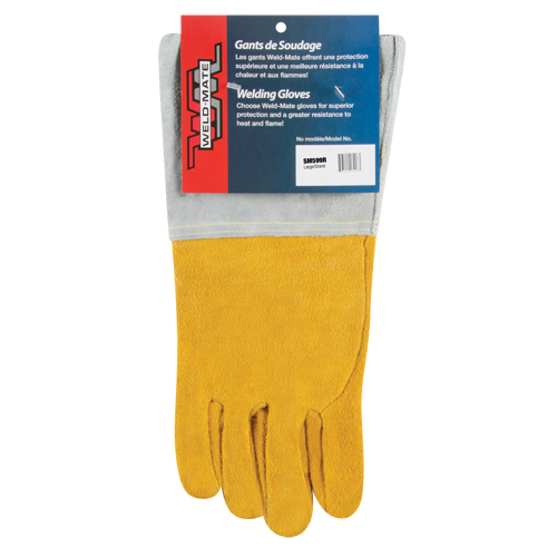 Superior Fit TIG Welding Gloves, Split Deerskin, Size Large Les Fournitures Industrielles Méga