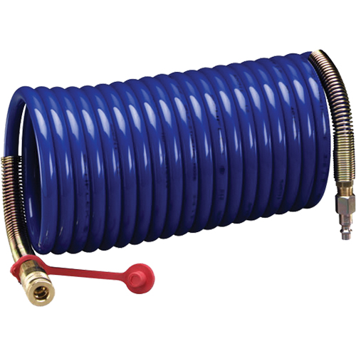 3M Series Loose Fitting Facepieces with Supplied Air-SUPPLIED AIR HOSES, Coiled High Pressure, 25' Les Fournitures Industrielles Méga