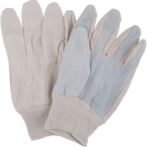 Standard-Duty Work Gloves, Large, Split Cowhide Palm Les Fournitures Industrielles Méga