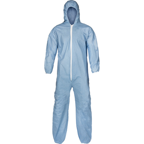 Combinaison ignifuge Pyrolon Plus 2, Petit, Bleu, Tissu ignifug&eacute; Les Fournitures Industrielles Méga