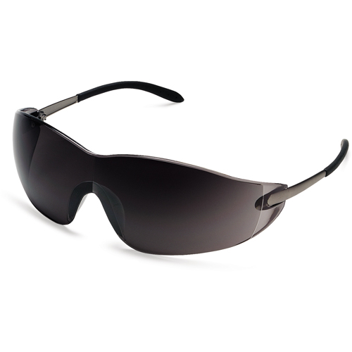 Lunettes de s&eacute;curit&eacute; Blackjack, Lentille Miroir int&eacute;rieur/ext&eacute;rieur, Anti-&eacute;gratignures, ANSI Z87+/R&eacute;pond ou surpasse la norme CSA Z94.3 Les Fournitures Industrielles Méga