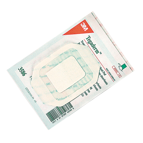 Tegaderm Transparent Dressing With Absorbent Pad, Rectangular/Square, 4", Plastic, Sterile Les Fournitures Industrielles Méga
