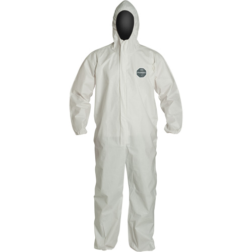 ProShield&reg; 60 Coveralls, Small, White, Microporous Les Fournitures Industrielles Méga
