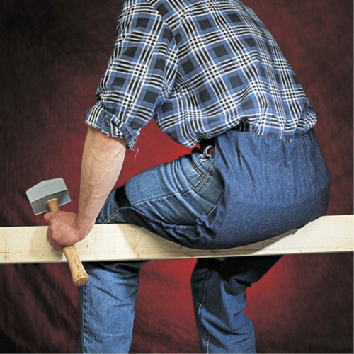 Protecteur de fessier en denim &eacute;pais Les Fournitures Industrielles Méga