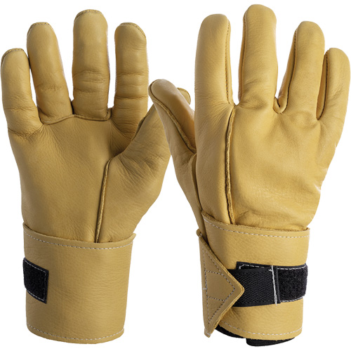 Gants antivibrations Air Glove, Taille T-petit, Paume Cuir fleur Les Fournitures Industrielles Méga