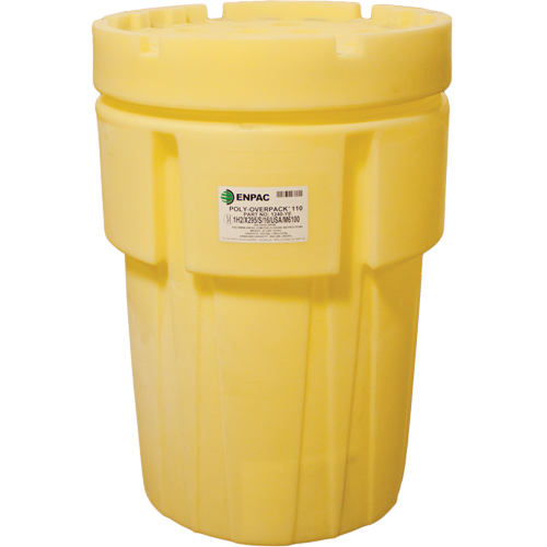 Baril de r&eacute;cup&eacute;ration Poly-Overpack 110 , 103 gal. US, Stationnaire Les Fournitures Industrielles Méga