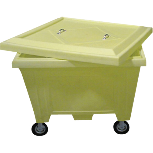Extra Large Tote with 4" Wheels, 223 US gal. Capacity Les Fournitures Industrielles Méga