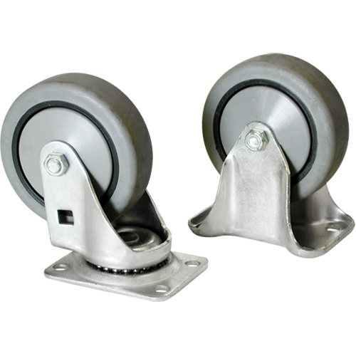 Extra Large Tote with 4" Wheels, 223 US gal. Capacity Les Fournitures Industrielles Méga