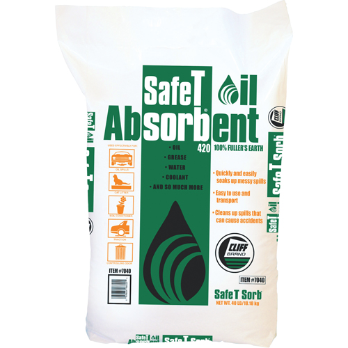 Safe T Sorb&reg; Premium Oil Absorbent Les Fournitures Industrielles Méga