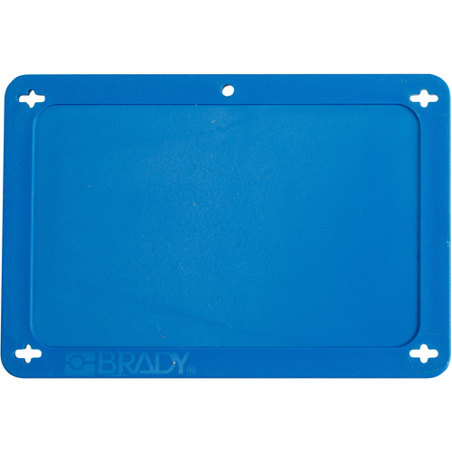 &eacute;tiquette vierge pour vanne, Plastique, 4-3/4" la x 3-1/4" h Les Fournitures Industrielles Méga