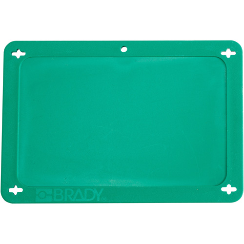 &eacute;tiquette vierge pour vanne, Plastique, 4-3/4" la x 3-1/4" h Les Fournitures Industrielles Méga