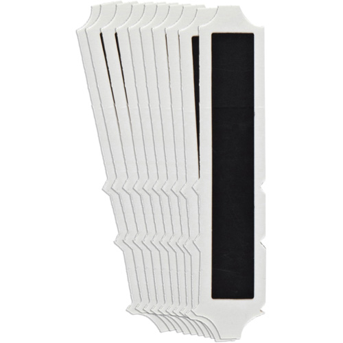 Quick-Align&reg;Individual Gothic Number and Letter Labels, I, 4" H, Black Les Fournitures Industrielles Méga