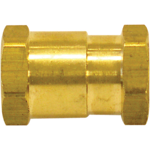RACCORD FEMELLE HEXAGONA(F)NPT1/2"-(F)NPT3/8"LAI, Laiton Les Fournitures Industrielles Méga