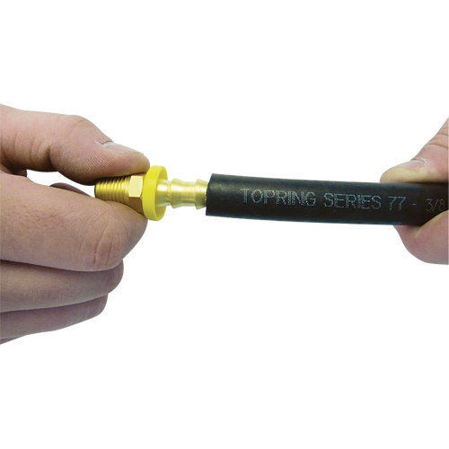 Topflex Lock-On Air Hoses - Replacement Reusable Fittings Les Fournitures Industrielles Méga