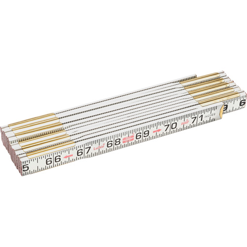 Red End&reg; Flat Reading Rule, 6' L, Wood Les Fournitures Industrielles Méga