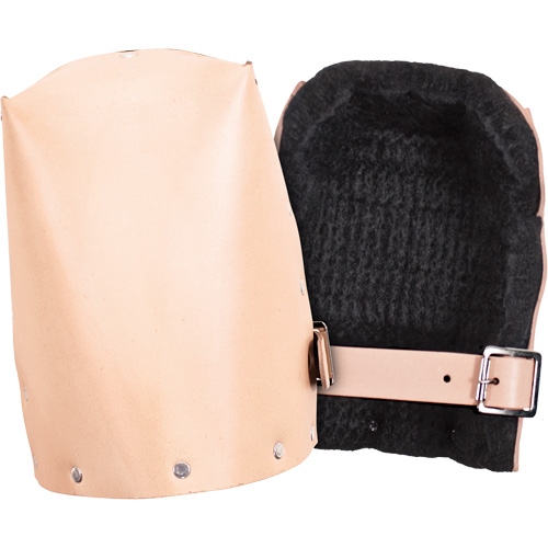Heavy-Duty Knee Pad, Buckle Style, Leather Caps, Foam Pads Les Fournitures Industrielles Méga