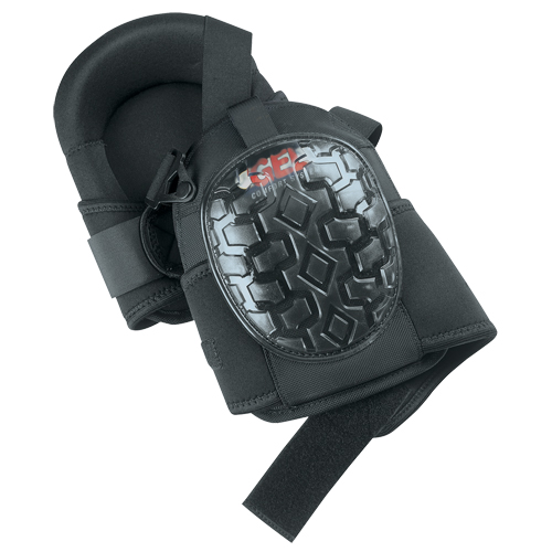 Professional Kneepads, Buckle/Hook and Loop Style, Gel Caps, Foam Pads Les Fournitures Industrielles Méga